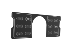 Accessories - VelocityOne Flight Status Indicator Panel (SIP), Default Layout