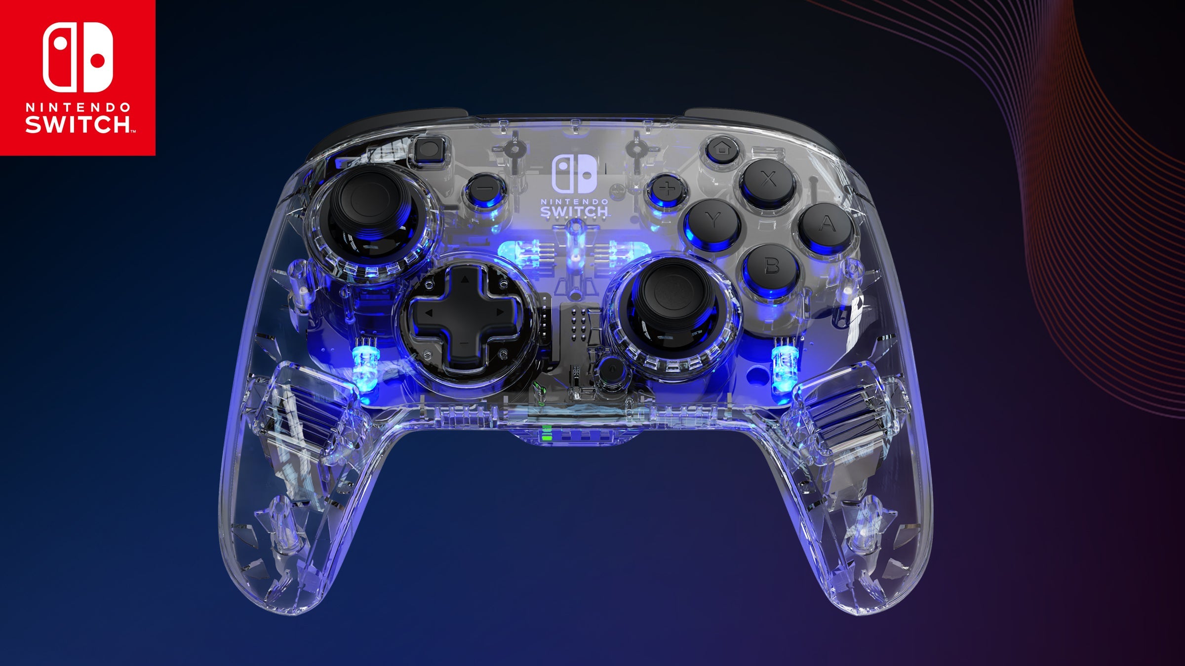 Controller - PDP Afterglow Wireless-ontroller - Nintendo Switch