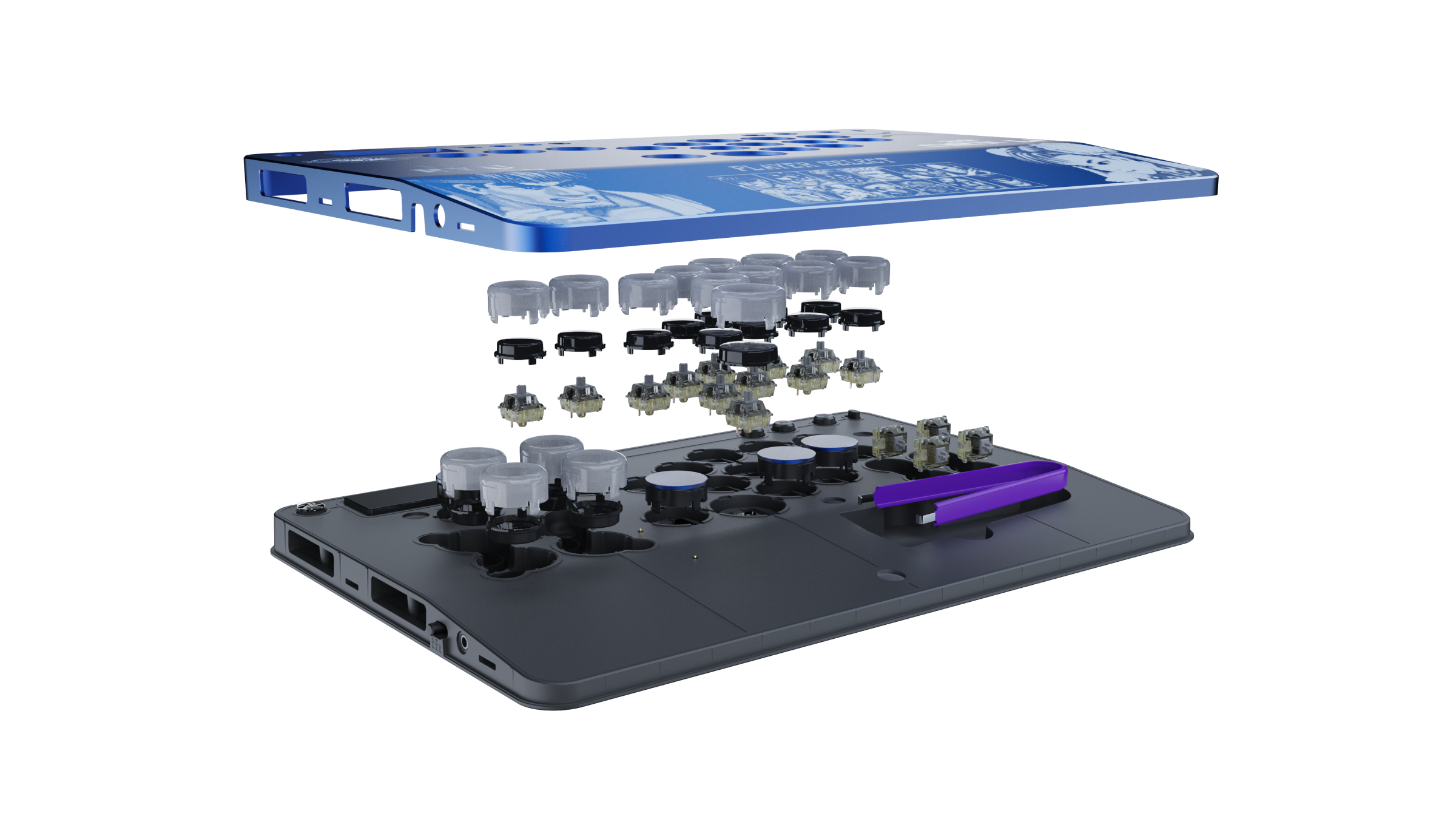 Arcade Stick - Victrix Pro KO Leverless Fight Stick - Street Fighter II:-hampion Edition - Image 4